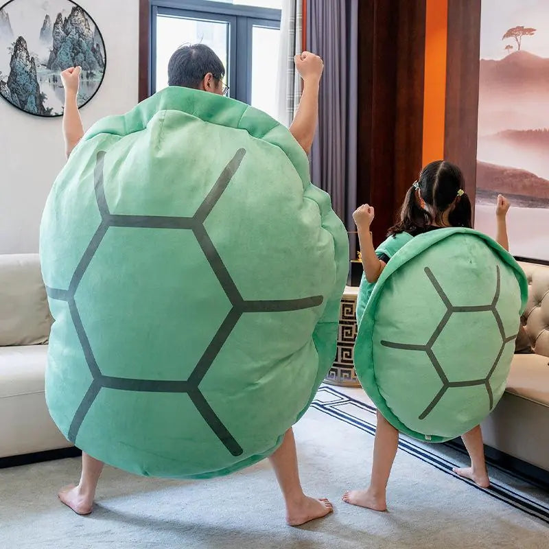 Green Wearable Turtle Shell Pillow