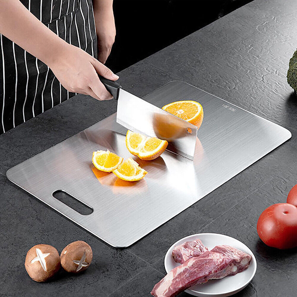 Double-Sided Stainless Steel Chopping Board – detail view 9