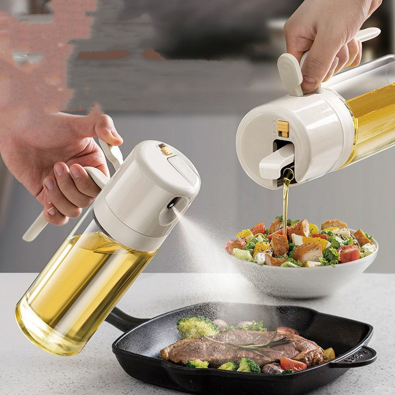 2-in-1 Glass Oil Sprayer & Pourer by PRYCE & KNOX