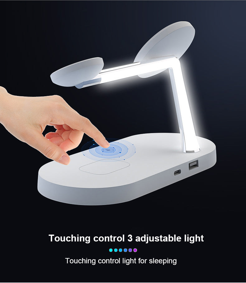 5-in-1 Magnetic Wireless Charging Station – white