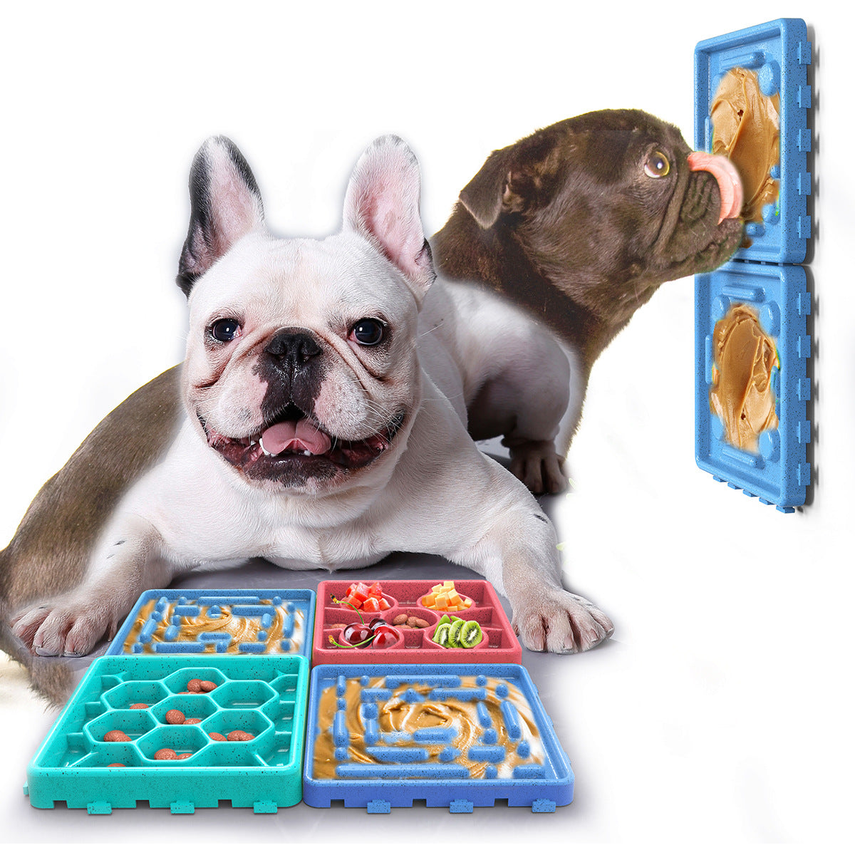Slow Feeder Lick Mat with Suction – detail view 2