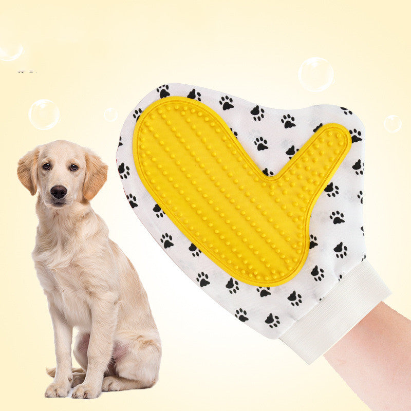 Silicone Pet Grooming Glove by PRYCE & KNOX