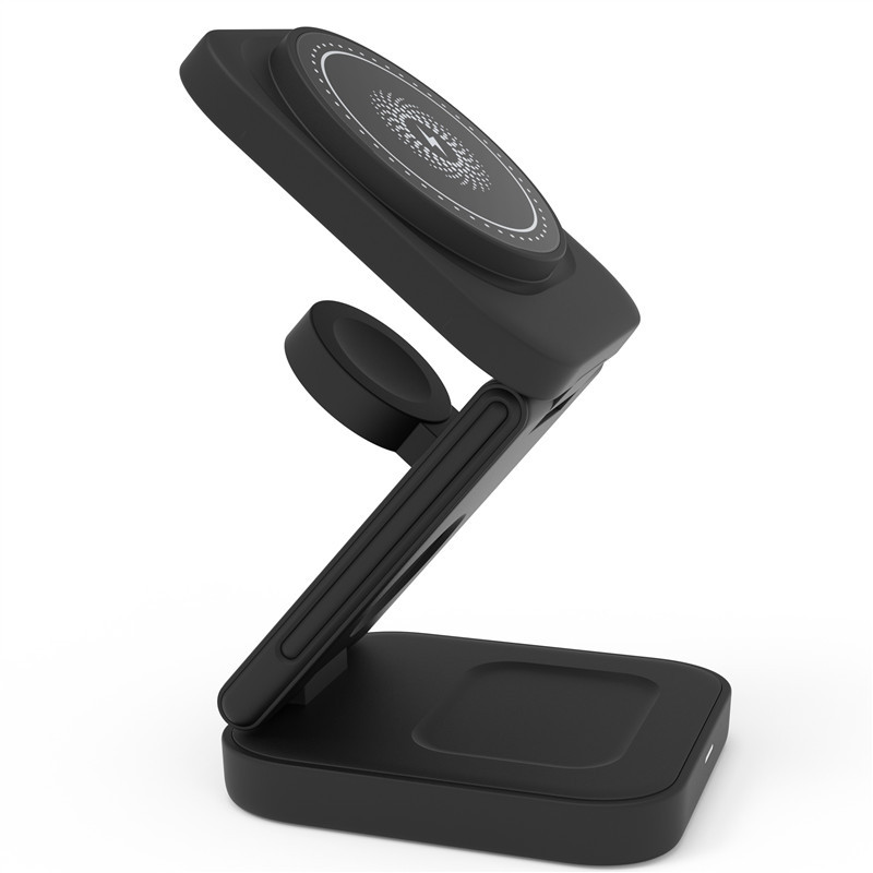 Foldable 3-in-1 Wireless Charging Station