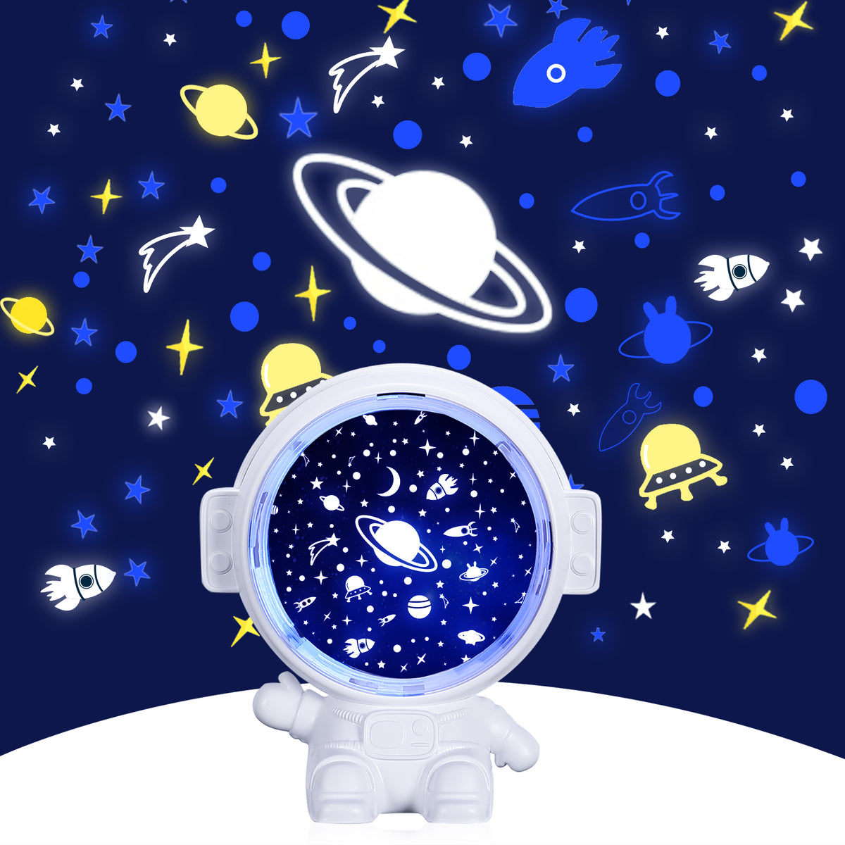 Astronaut Galaxy Star Projector – detail view 6