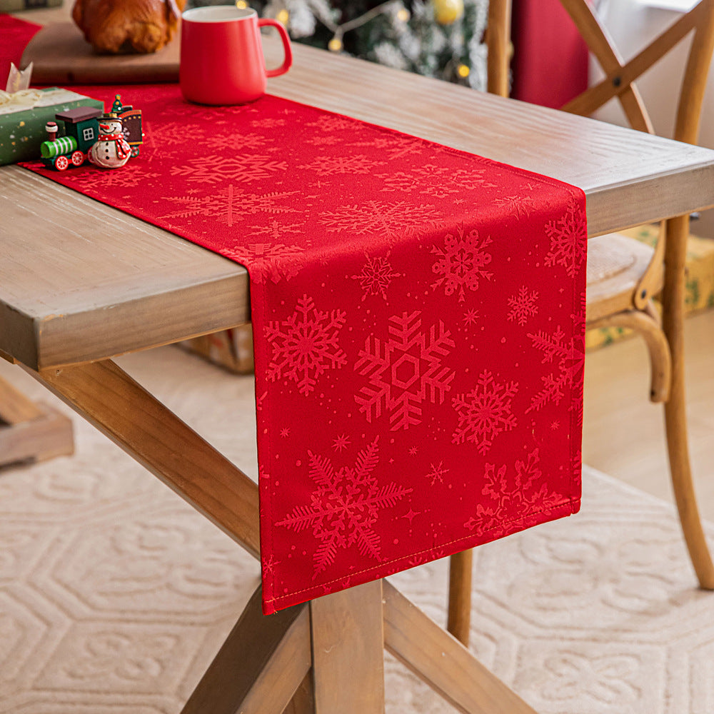 Christmas Jacquard Table Runner – detail view 6