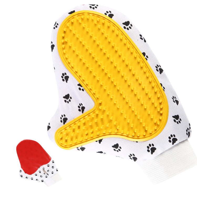 Silicone Pet Grooming Glove – detail view 2