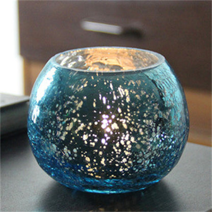 Mercury Glass Tealight Holder – detail view 3