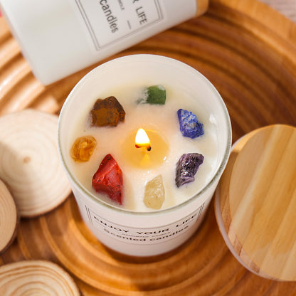 Handmade Crystal Scented Candle by PRYCE & KNOX