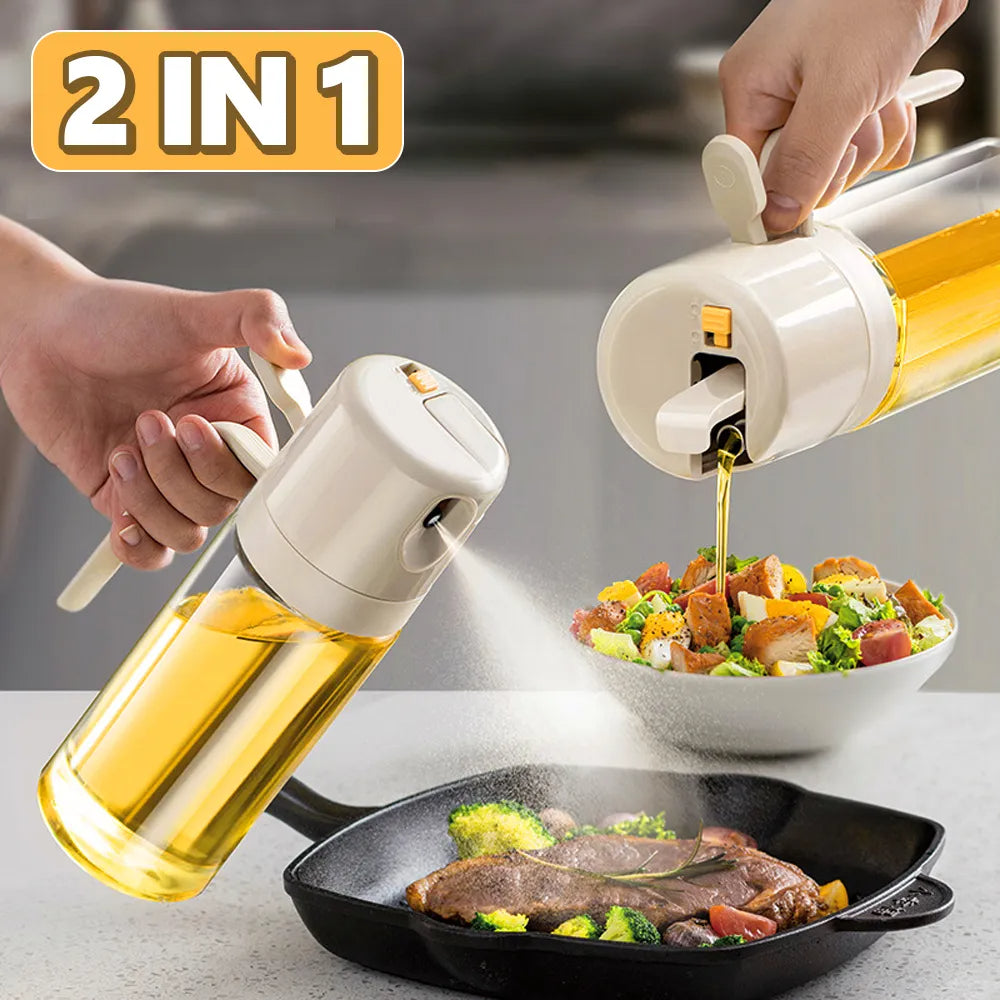2-in-1 Glass Oil Sprayer & Pourer – detail view 1