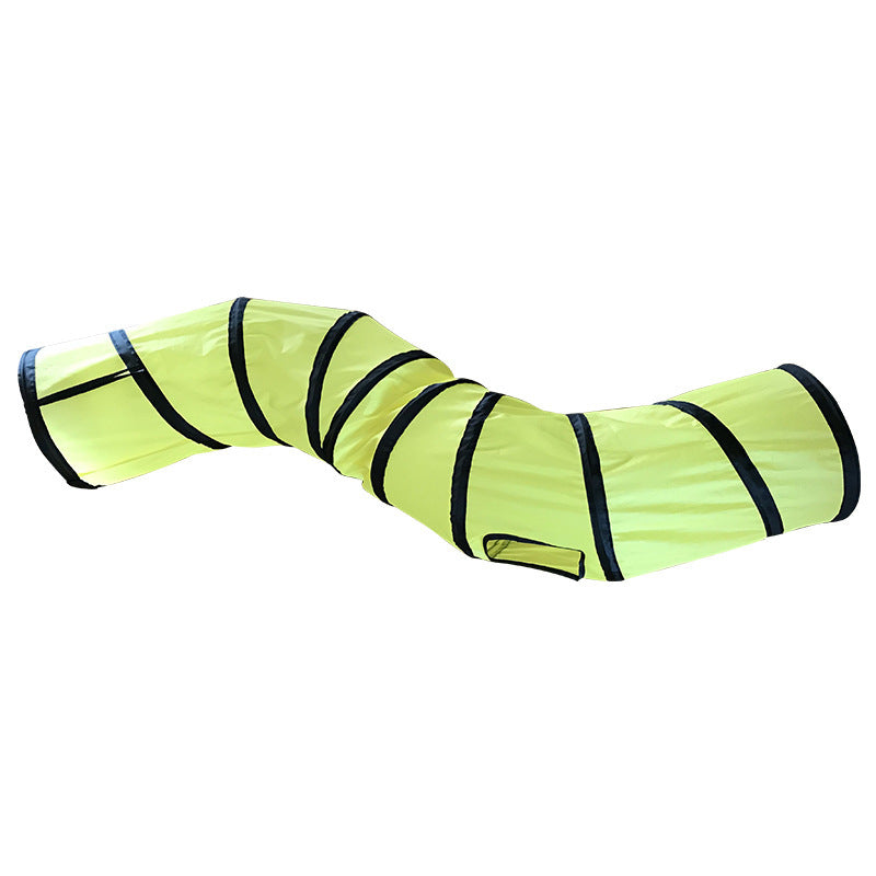 Foldable S-Shaped Cat Tunnel – detail view 2
