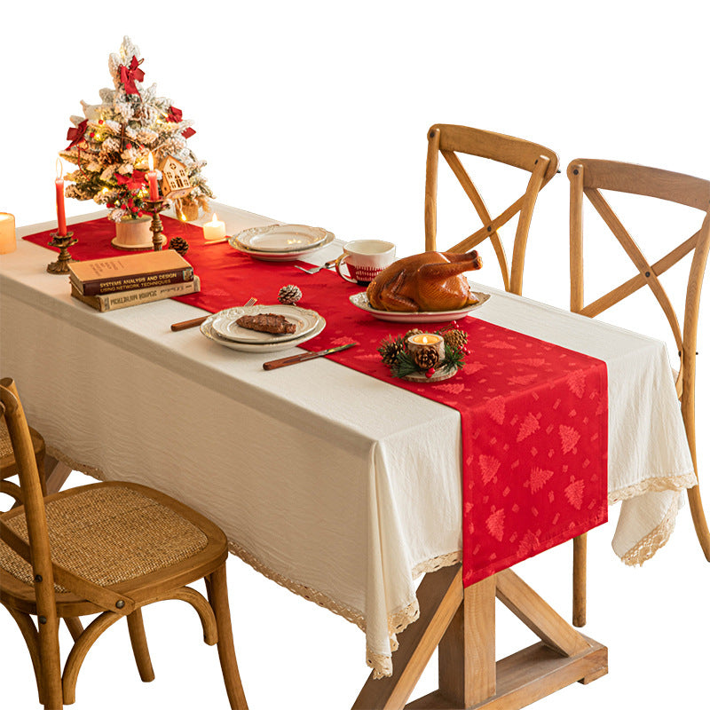 Christmas Jacquard Table Runner – detail view 3