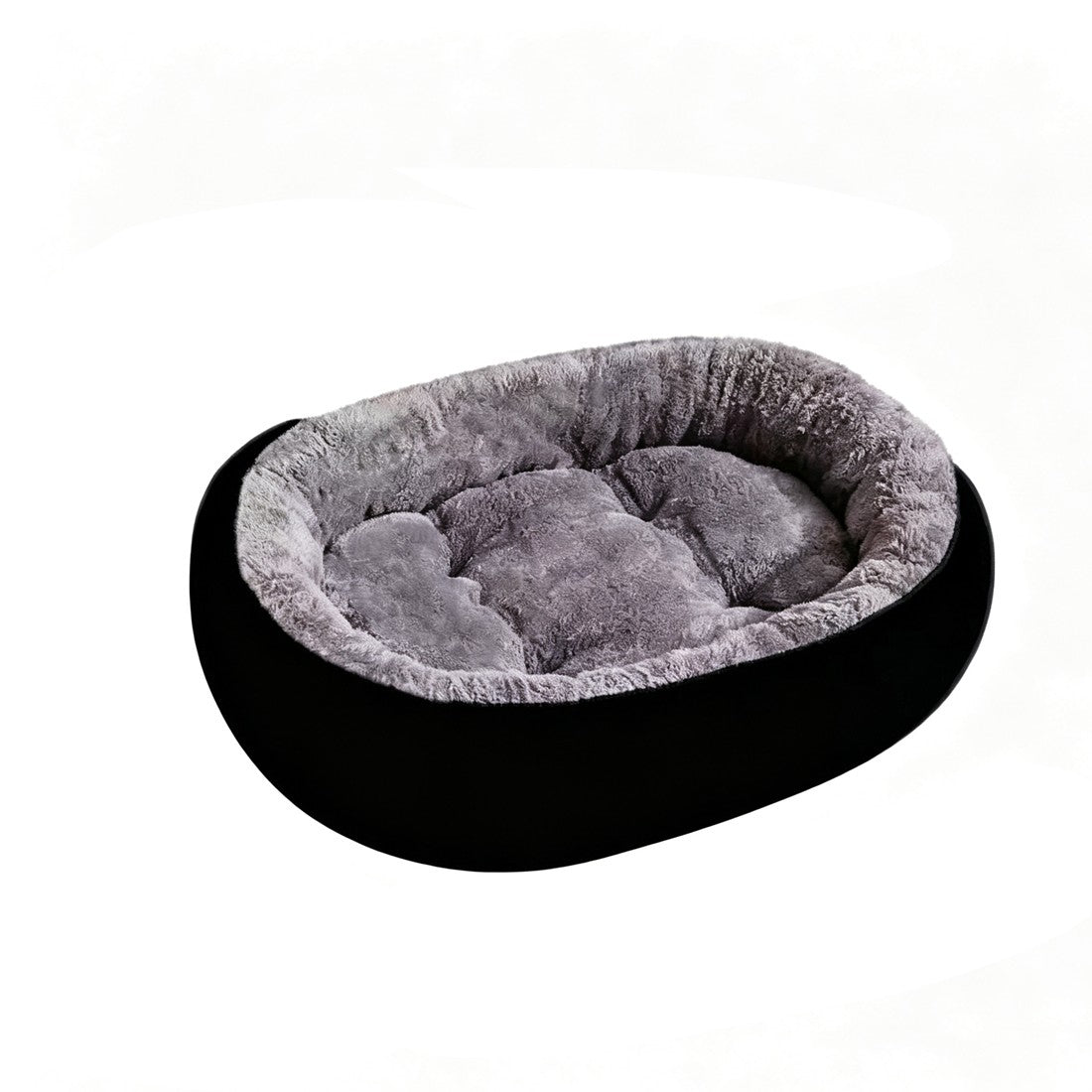 Plush Fleece Pet Basket Bed – detail view 4