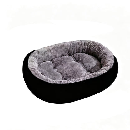 Plush Fleece Pet Basket Bed – detail view 4