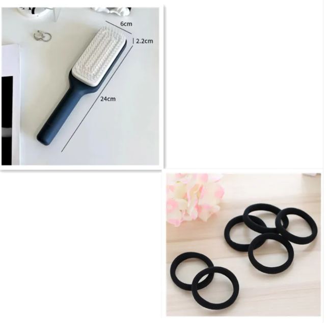 4-in-1 Self-Cleaning Hairbrush