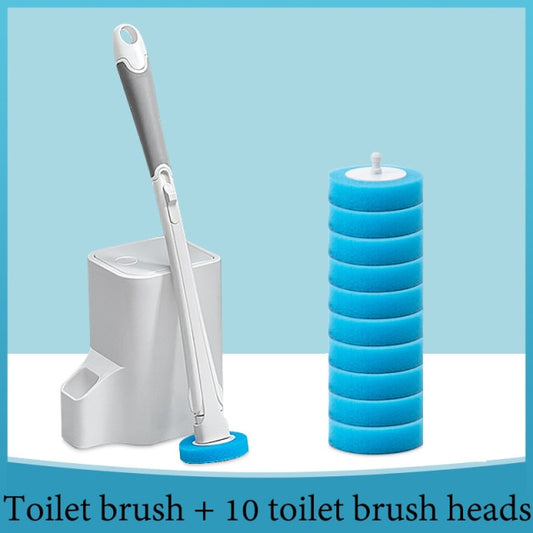 Toilet Cleaning Brush with Replaceable Heads