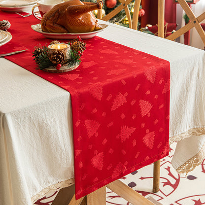 Christmas Jacquard Table Runner – detail view 4