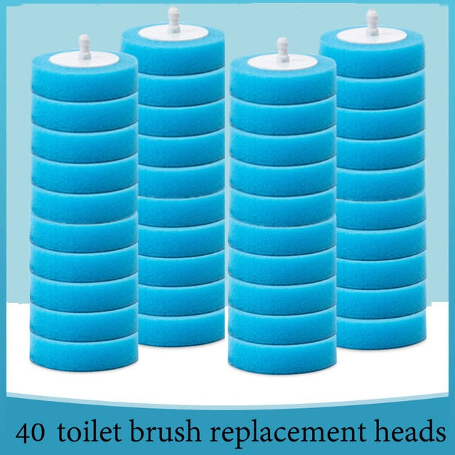 Toilet Cleaning Brush with Replaceable Heads