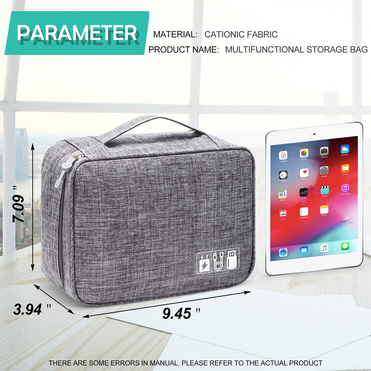 Travel Tech and Cable Organiser – detail view 1