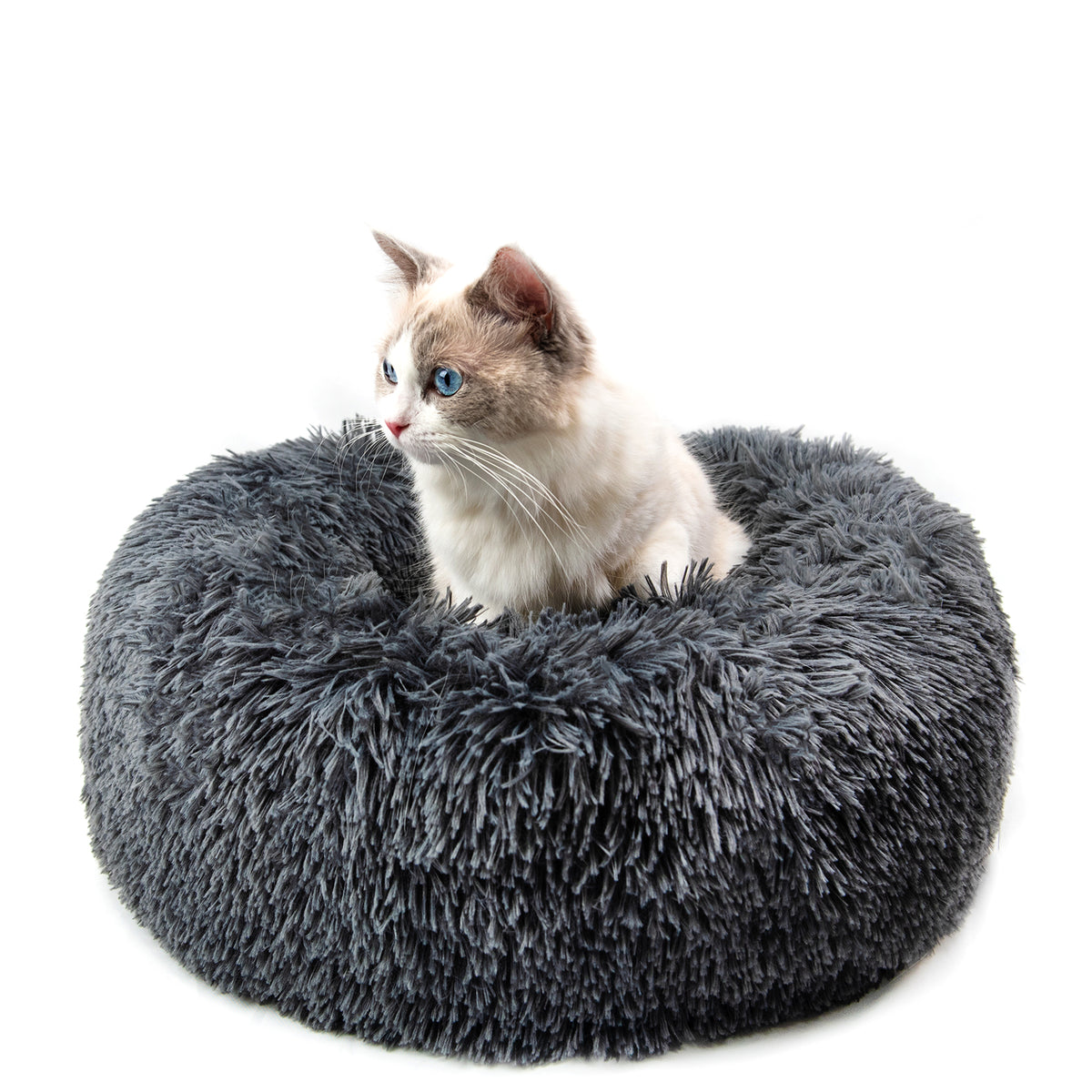 Round Plush Pet Bed