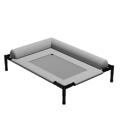 Elevated Cooling Dog Bed with Bolster – detail view 3