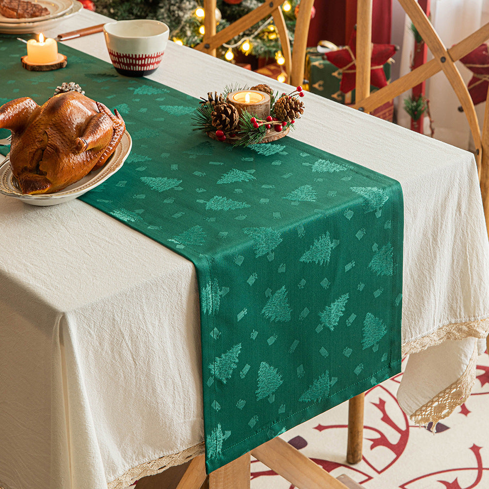 Christmas Jacquard Table Runner – detail view 5