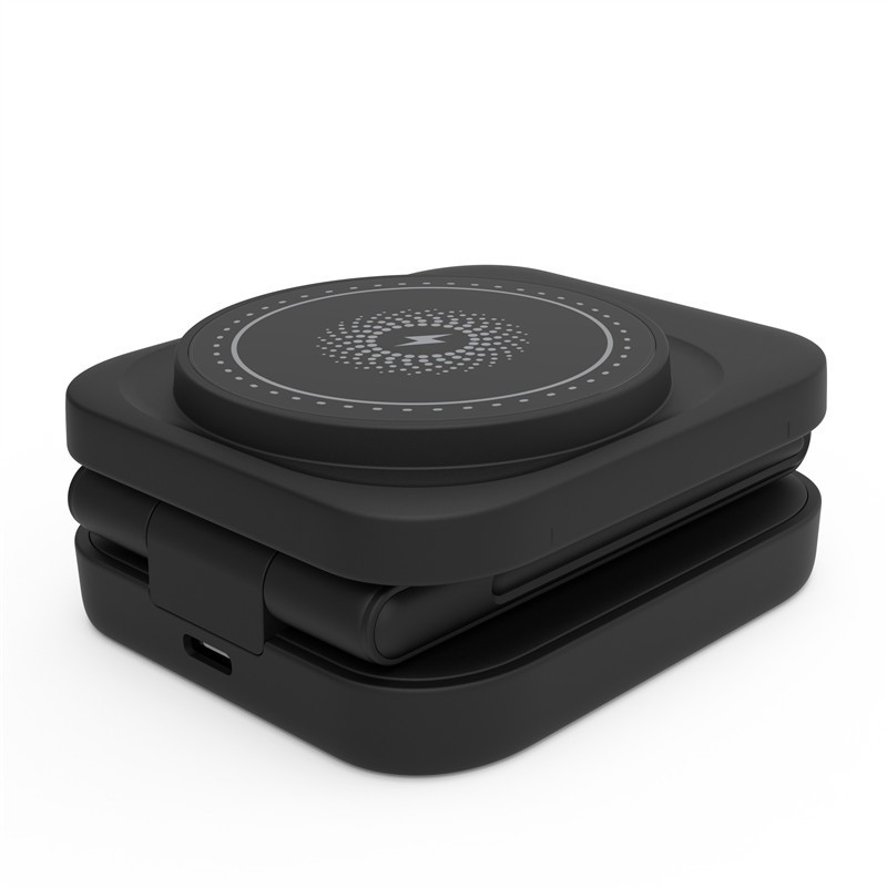 Foldable 3-in-1 Wireless Charging Station