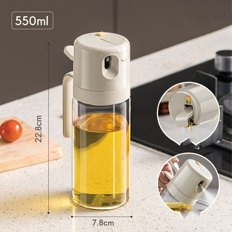 2-in-1 Glass Oil Sprayer & Pourer – detail view 2