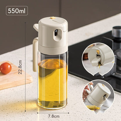 2-in-1 Glass Oil Sprayer & Pourer – detail view 2