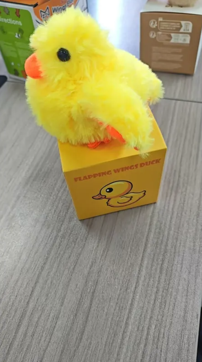 Moving Plush Bird Pet Toy