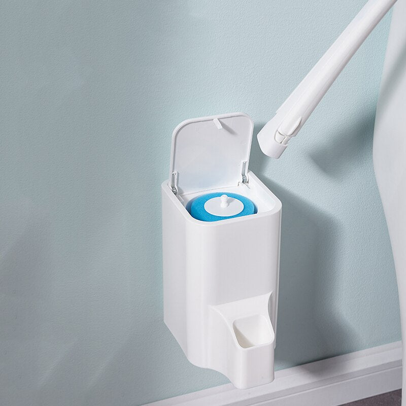 Toilet Cleaning Brush with Replaceable Heads