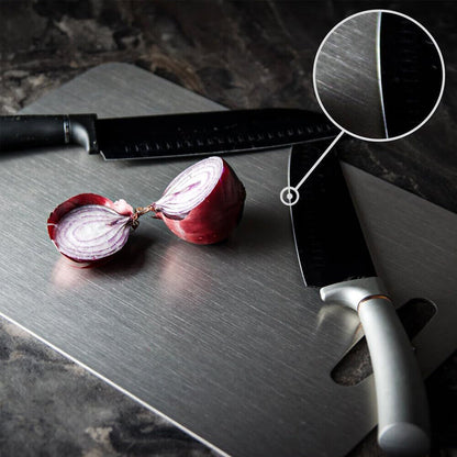 Double-Sided Stainless Steel Chopping Board – detail view 6
