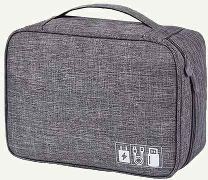 Travel Tech and Cable Organiser — compact travel case for chargers, cables and accessories